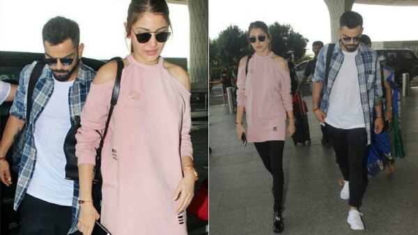 See Pics: Lovebirds Anushka Sharma and Virat Kohli are back from their  vacation in Goa - India Today