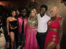 IN PICS: American REALITY TV star Farrah Abraham wears LEHENGA on the RED CARPET of MTV awards!