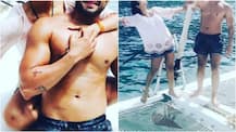 Latest pics from 'Yeh Hai Mohabbatein' actor Karan Patel & wife Ankita Bhargava's ROMANTIC anniversary celebration in Greece!