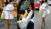 PICS: Sridevi's daughter Jhanvi Kapoor looks every bit of a CHIC in her white summery dress!