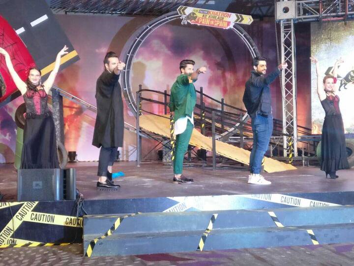 Tv hunks Rithivik Dhanjani, Ravi Dubey and Karan Wahi make a dashing entry