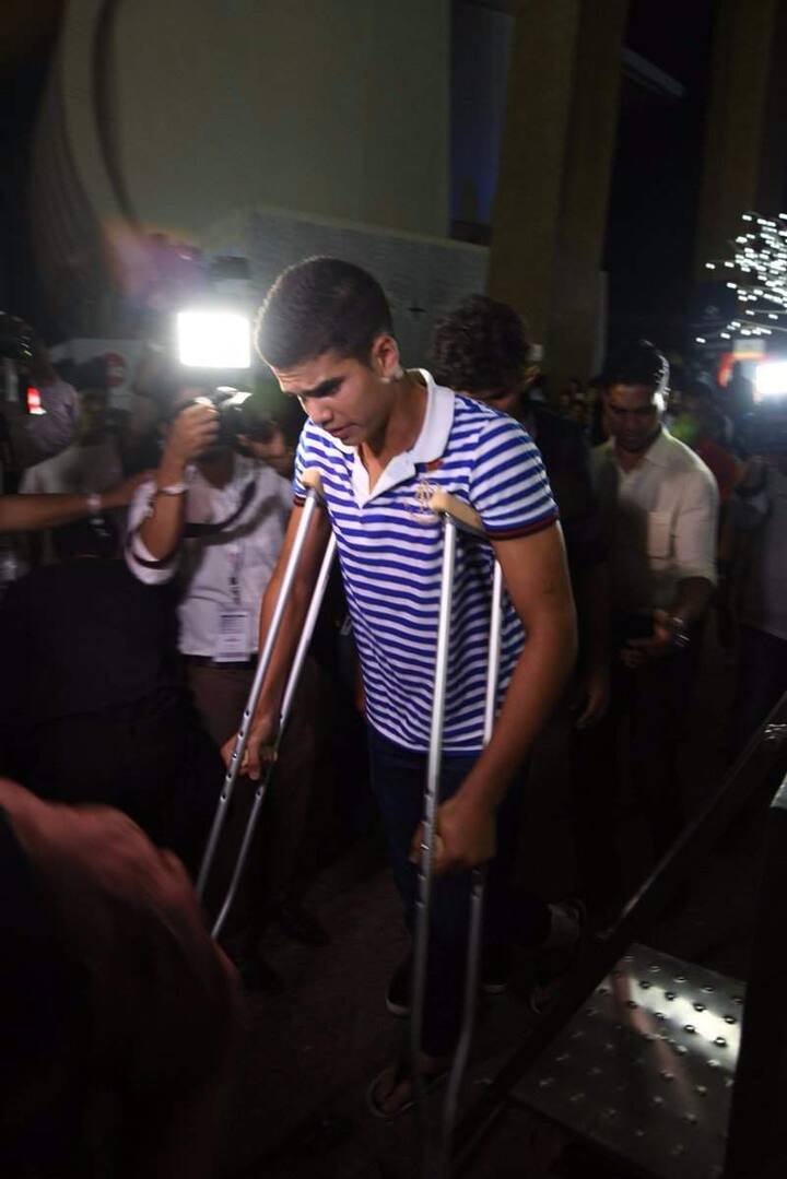 Kudos Arjun! We totally love your passion for music & Justin and wish for a speedy recovery!