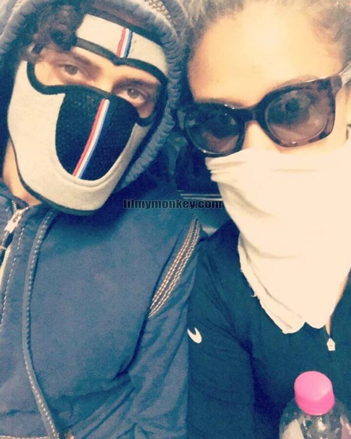 Tiger and Krishna however had their faces covered and they travelled by train riding in a loaded coach filled with people around them to avoid traffic on their way home back from 'Munna Michael' shoot. They went unrecognized!