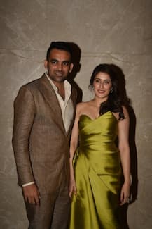 IN PICS- Zaheer Khan & Sagarika Ghatge ENGAGEMENT: Lovebirds Virat-Anushka, Sachin-Anjali, Yuvraj Singh & other popular Bollywood celebs & cricketers grace the STAR-STUDDED event!