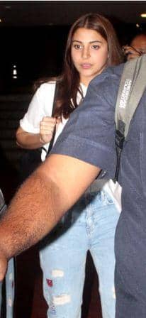 SEE PICS: Anushka Virat SPOTTED at the Airport