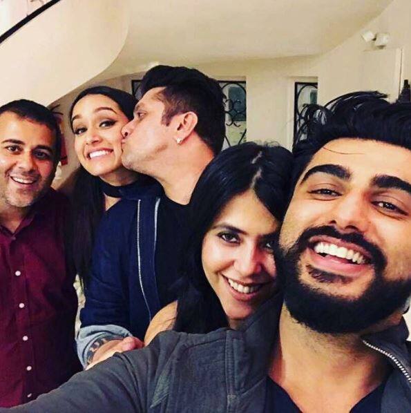 Producer Ekta Kapoor on Friday night threw a grand success party for ‘Half Girlfriend’ in Mumbai. Many popular Bollywood & TV stars made their presence felt at the bash. Check out the pictures here...(Photo: Instagram)