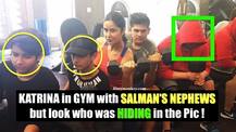 See who was HIDING in Katrina Kaif's Gym pic with Nirvan & Arhaan Khan! REVEALED!