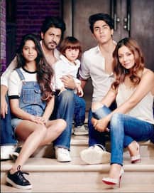 RARE PICS of SRK's son Aryan Khan laughing hard going VIRAL! Fans finally happy to see him smile!