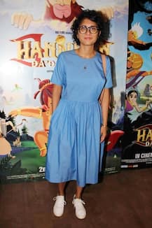 SEE PICS: Aamir Khan's son Junaid & daughter Ira at 'Hanuman Da Damdaar' screening!