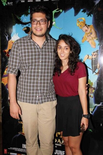 The brother-sister duo were all smiles for the cameras and it was a rare sight to see the two posing together (Utsav Devdutta/SOLARIS IMAGES)