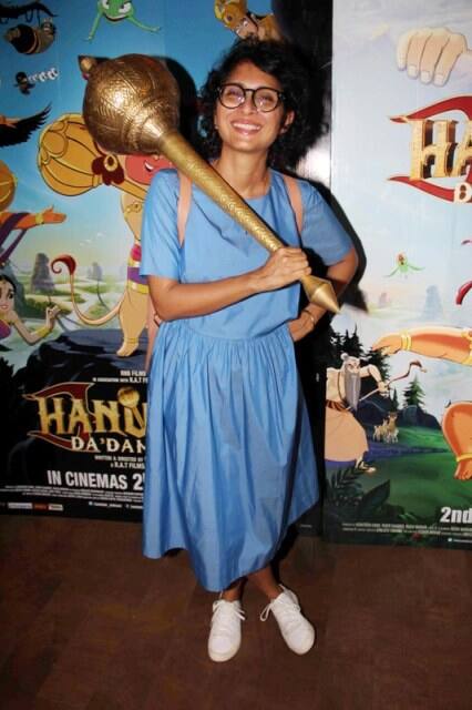 Bollywood filmmaker Kiran Rao during the screening of film Hanuman Da Damdaar in Mumbai, India on June 1, 2017. (Utsav Devdutta/SOLARIS IMAGES)