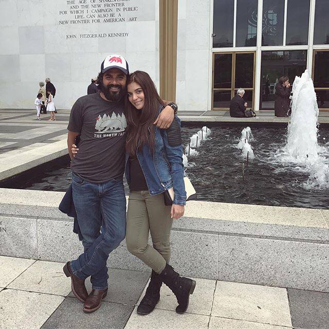 (Raj Singh Arora with actress-wife Pooja Gor)