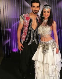 Nach Baliye 8: IN PICS- Sanaya Irani performs with 'bruises' on face to score a perfect 30 this week!