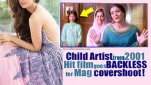 'K3G' fame child artist Malvika Raaj stuns in a backless dress on a magazine cover