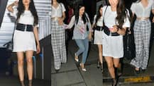 SEE PICS: Bollywood's STYLISH MOM Sridevi goes on a DINNER DATE with her STUNNING daughters- Jhanvi & Khushi Kapoor!