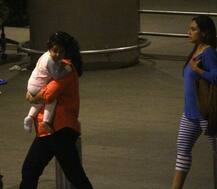 SEE PICS: Rani Mukerji & her BABY GIRL Adira BACK from Dubai; Mother-daughter duo SPOTTED at Mumbai Airport!