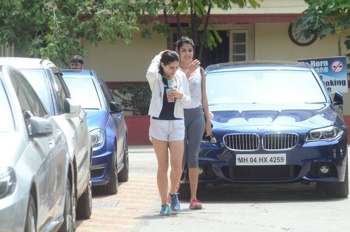 Sara is all set to debut with Abhishek Kapoor's film that features Sushant Singh Rajput in lead opposite her. Sara was also spotted at Kedarnath seeking blessings with Abhishek.