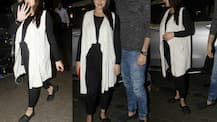 SEE PICS: Pregnant Esha Deol FLAUNTS her BABY BUMP at the airport as she leaves for BABY MOON with hubby Bharat Takhtani!