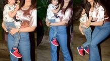 SEE PICS: Bollywood actress Ayesha Takia's LATEST PICS with her cute son prove that news about her getting BOTOX and lip fillers were FAKE!!!