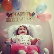 Ex Bigg Boss contestant Dimpy Ganguly pens an EMOTIONAL post as her BABY GIRL Reanna turns one; Here are AWWDORABLE PICS from her daughter's FIRST BIRTHDAY BASH!