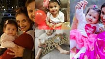Ex Bigg Boss contestant Dimpy Ganguly pens an EMOTIONAL post as her BABY GIRL Reanna turns one; Here are AWWDORABLE PICS from her daughter's FIRST BIRTHDAY BASH!