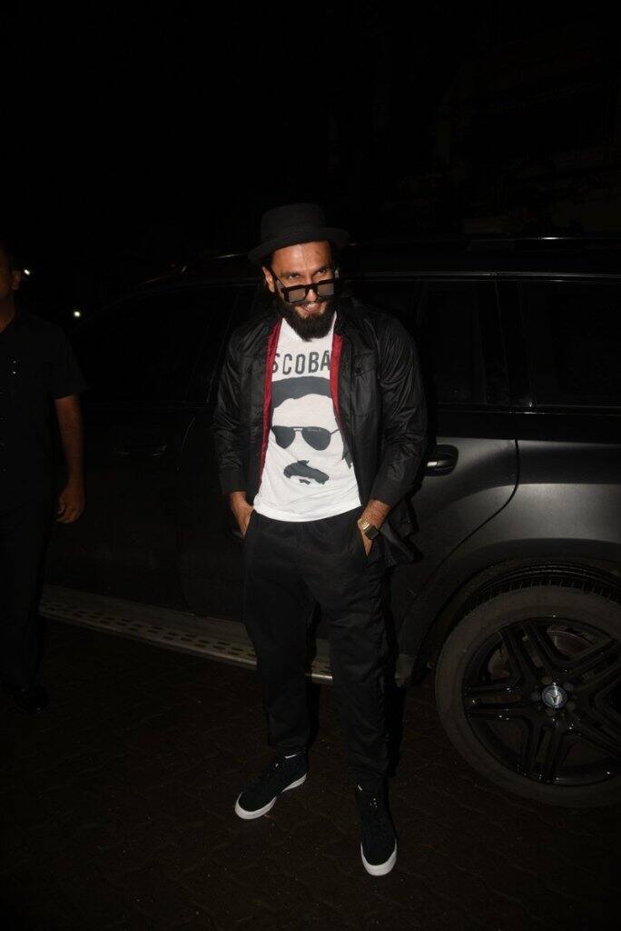 Whereas Ranveer looked cool in his quirky avatar.(Photo: Manav Manglani)