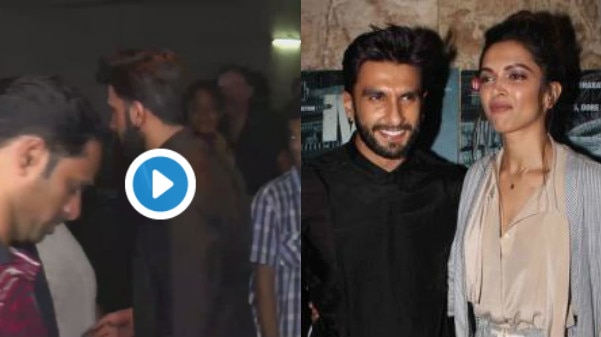 Watch Ranveer Singh SPOTTED KISSING girlfriend Deepika Padukone! Watch Ranveer Singh SPOTTED KISSING girlfriend Deepika Padukone!