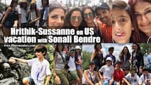 PICS: Hrithik Roshan with ex-wife Sussanne & sons Hrehaan-Hridhaan go on US Vacation with Sonali Bendre!