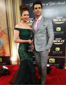 Gold Awards 2017: IN PICS- Divyanka Tripathi, Mouni Roy, Gauhar Khan & other TV actresses DAZZLE on the RED CARPET dressed in their GLAMOROUS BEST!