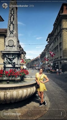 Shama Sikander is on a VACATION in Switzerland; shares STUNNING pics on social media!