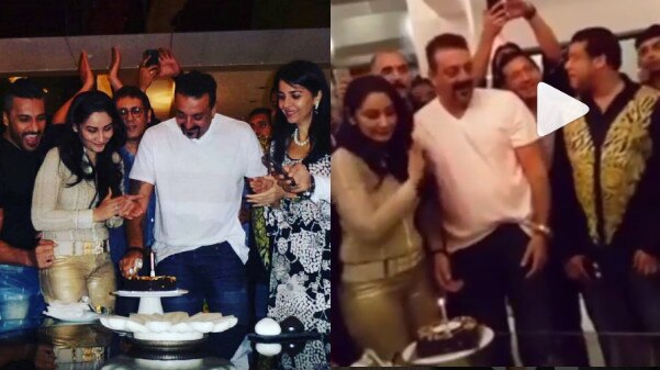 UNSEEN PICS & VIDEOS: Birthday Boy Sanjay Dutt celebrates with wife Manyata & friends UNSEEN PICS & VIDEOS: Birthday Boy Sanjay Dutt celebrates with wife Manyata & friends