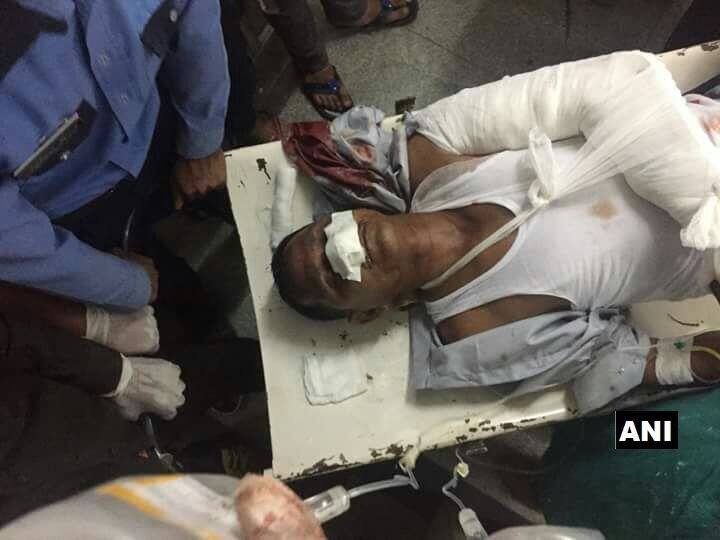 The police have also confirmed that as many as 15 people have been injured. A group of terrorists had earlier opened fire at the bus carrying the pilgrims in the Anantnag district. The incident occurred at 8.20 p.m. today when the bus, carrying 17 pilgrims from Baltal to Mir Bazar, became victim to the terrorist attack.(Pic: ANI)