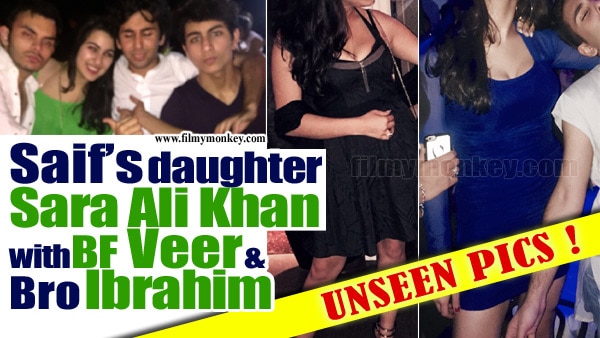 Sara Ali Khan getting COSY with BOYFRIEND Veer Pahariya, BROTHER Ibrahim Khan SPOTTED with them too; HOT & UNSEEN PICS! Sara Ali Khan getting COSY with BOYFRIEND Veer Pahariya, BROTHER Ibrahim Khan SPOTTED with them too; HOT & UNSEEN PICS!