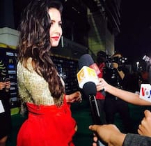 Salman Khan, Katrina Kaif, Alia Bhatt  walked the IIFA Rocks in their finest without being intimidated by rain!