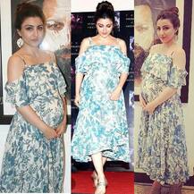 PICS: PREGNANT Soha Ali Khan flaunts her BABY BUMP looking stylish at an art exhibition!