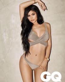 SEE PICS: Reality TV star Kylie Jenner FLASHES underb**b in skimpy BIKINI for racy GQ photo shoot!
