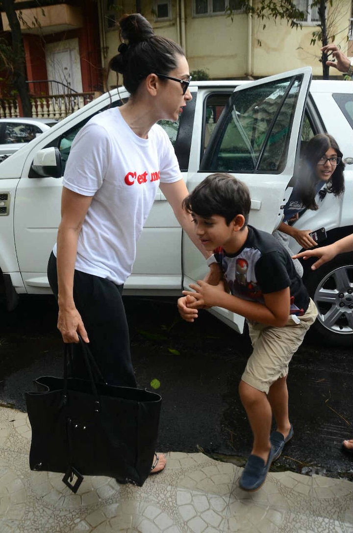 We loved Lolo's son Kiaan, who seemed to be in a jolly mood making faces for the shutterbugs