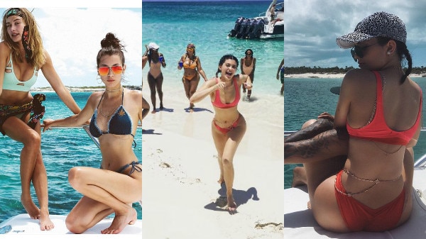 SEE PICS: Kylie Jenner in a RED BIKINI celebrates BIRTHDAY with her HOT girlfriends flaunting their BEACH bodies in Bahamas! SEE PICS: Kylie Jenner in a RED BIKINI celebrates BIRTHDAY with her HOT girlfriends flaunting their BEACH bodies in Bahamas!