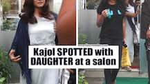 Kajol and daughter Nysa spotted post salon session in Mumbai! PICS!