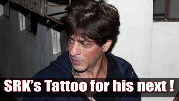 Shah Rukh Khan sports a tattoo; Got inked for his next? SEE PICS! Shah Rukh Khan sports a tattoo; Got inked for his next? SEE PICS!