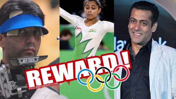 Salman Khan announces a REWARD to each Olympian as a gesture of appreciation.. READ MORE...! Salman Khan announces a REWARD to each Olympian as a gesture of appreciation.. READ MORE...!