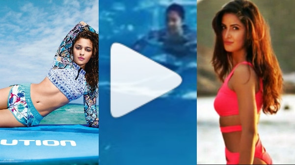 VIDEO: Alia Bhatt & Katrina Kaif SIZZLE in a swimsuit; Their water Aerobics in a Swimming POOL will give you new fitness goals! VIDEO: Alia Bhatt & Katrina Kaif SIZZLE in a swimsuit; Their water Aerobics in a Swimming POOL will give you new fitness goals!