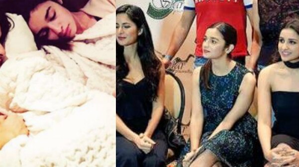 Candid! Alia Bhatt, Katrina Kaif & Parineeti Chopra found SLEEPING together! SEE INSIDE! Candid! Alia Bhatt, Katrina Kaif & Parineeti Chopra found SLEEPING together! SEE INSIDE!