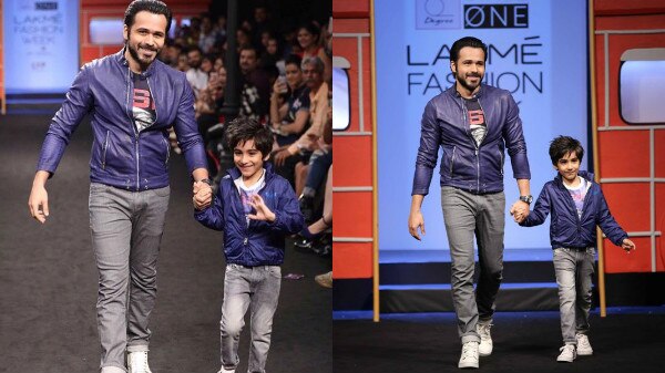 AWWDORABLE PICS & VIDEO of Emraan Hashmi walking the ramp with his SUPER CUTE son at Lakme Fashion Week 2016 will melt your hearts! AWWDORABLE PICS & VIDEO of Emraan Hashmi walking the ramp with his SUPER CUTE son at Lakme Fashion Week 2016 will melt your hearts!