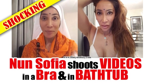 HOTTIE turned NUN Sofia Hayat poses in a BRA & in BATHTUB; Fans call her SICK & FAKE! HOTTIE turned NUN Sofia Hayat poses in a BRA & in BATHTUB; Fans call her SICK & FAKE!