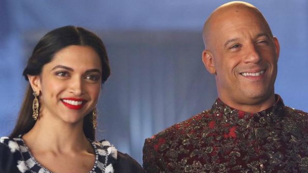 CHECK OUT: Deepika Padukone,Vin Diesel STUN in a Sabyasachi outfit!  CHECK OUT: Deepika Padukone,Vin Diesel STUN in a Sabyasachi outfit!