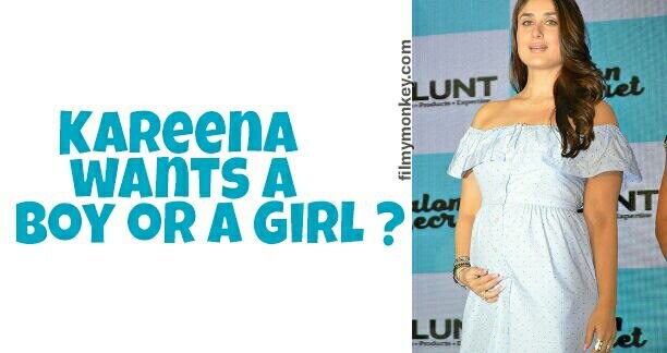 Kareena Kapoor wants her baby to be a Girl or a Boy? She reveals it!  Kareena Kapoor wants her baby to be a Girl or a Boy? She reveals it!