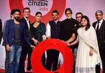 PHOTO GALLERY: Big B, Kareena, Aamir along with Maharashtra CM Devendra Fadnavis KICK START the Global Citizen India Project!