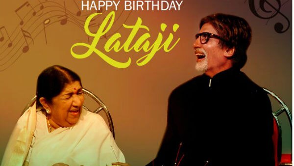 Amitabh Bachchan, Sachin Tendulkar and other Bollywood Celebs wish Lata Mangeshkar on her 87th birthday Amitabh Bachchan, Sachin Tendulkar and other Bollywood Celebs wish Lata Mangeshkar on her 87th birthday