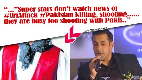 Bollywood Singer lashes out at Salman for supporting Pak Artists... 